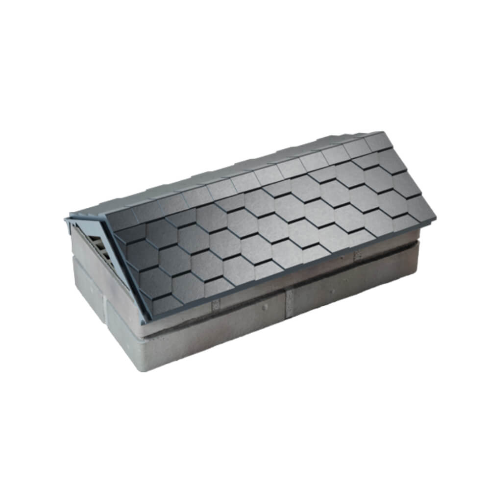 Парапет Zking Эверест Серый с посадкой на 1 кирпич (200/225/255мм) в Москве фото