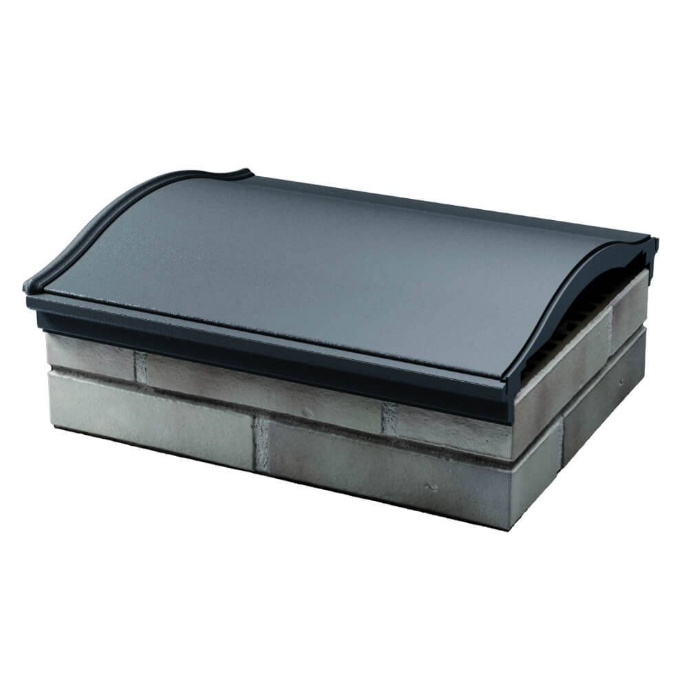 Парапет Zking Монблан Серый посадка на 1.5 кирпича (355/385мм) в Москве фото