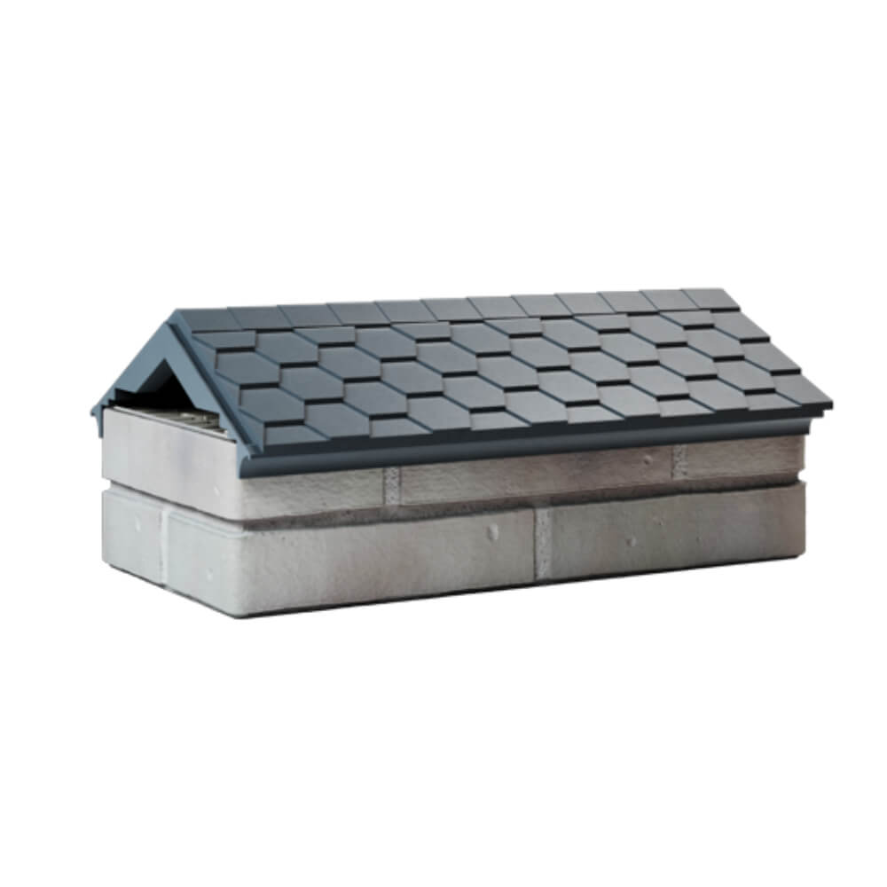 Парапет Zking Эверест Серый с посадкой на 1 кирпич (200/225/255мм) Москва фото