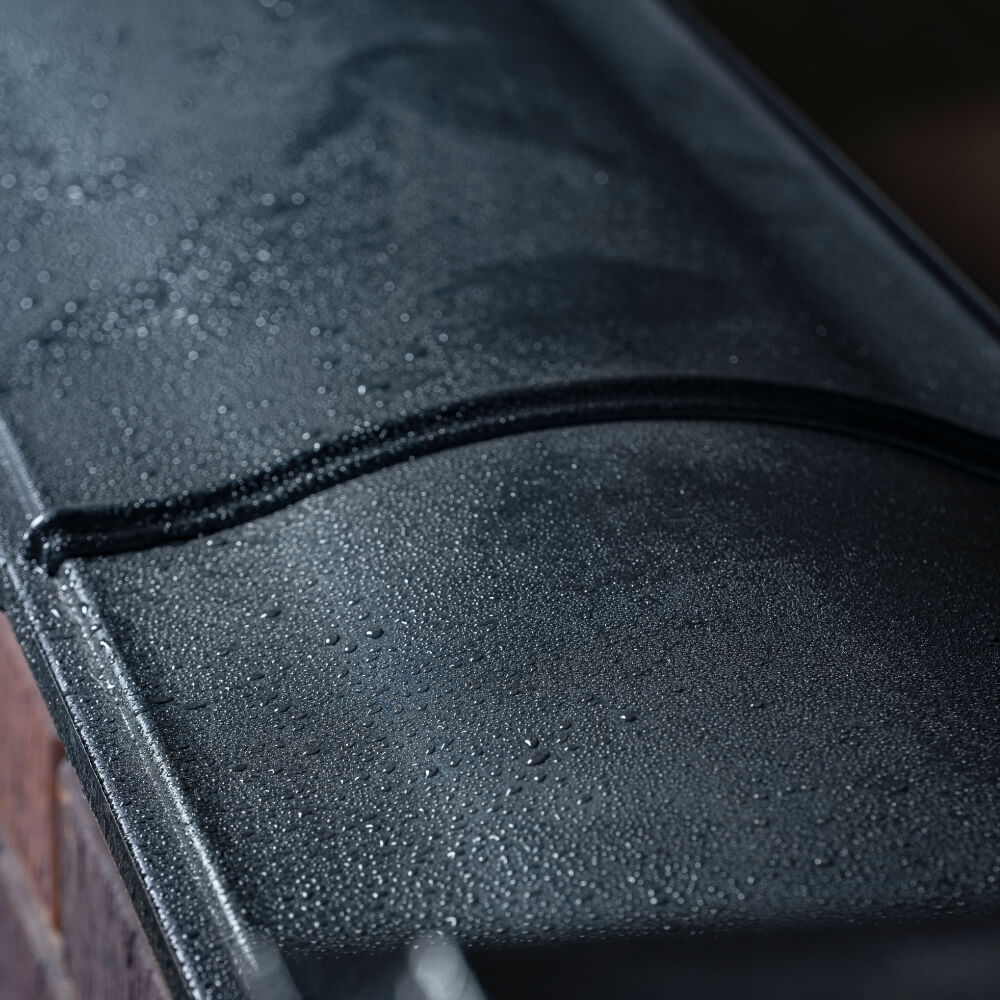 Парапет Zking Монблан Черный посадка на 0.5 кирпича (130мм) в Москве фото