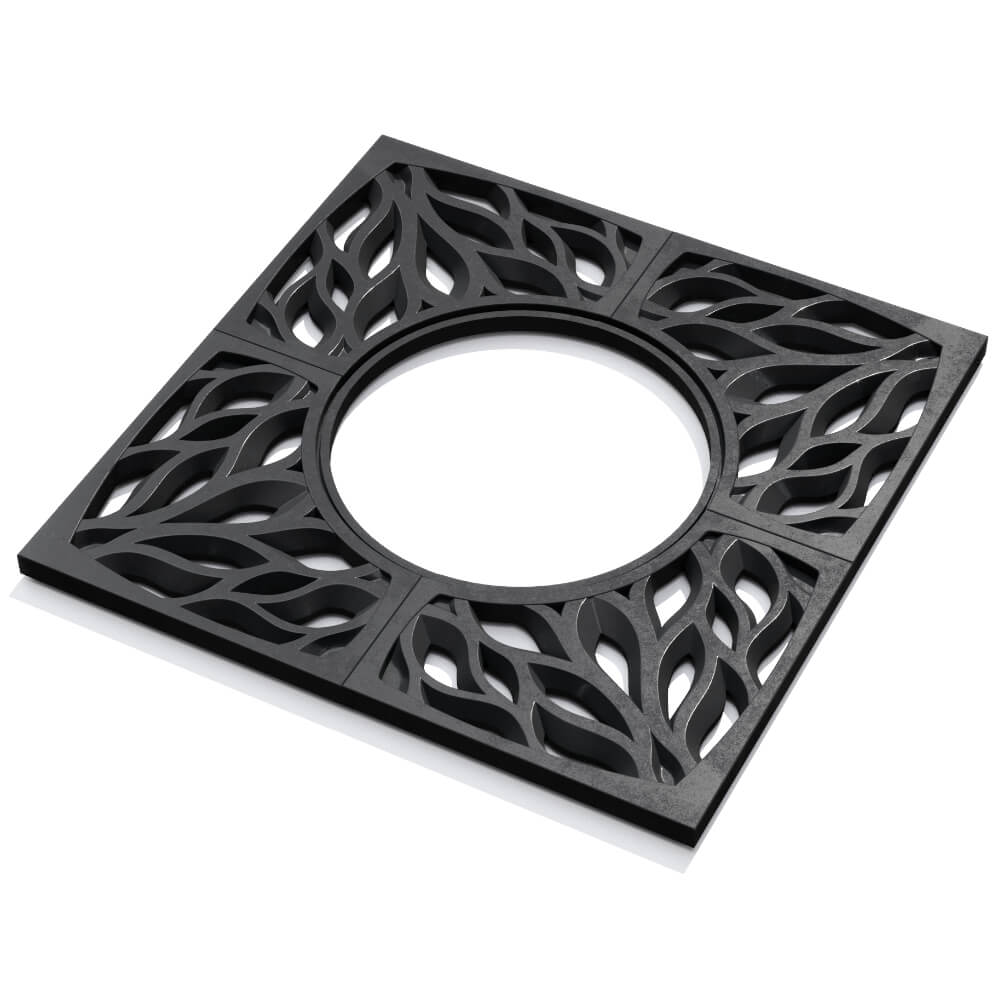 Приствольная решетка для дерева ZKING CRUST 1.2х1.2м Черная в Москве фото