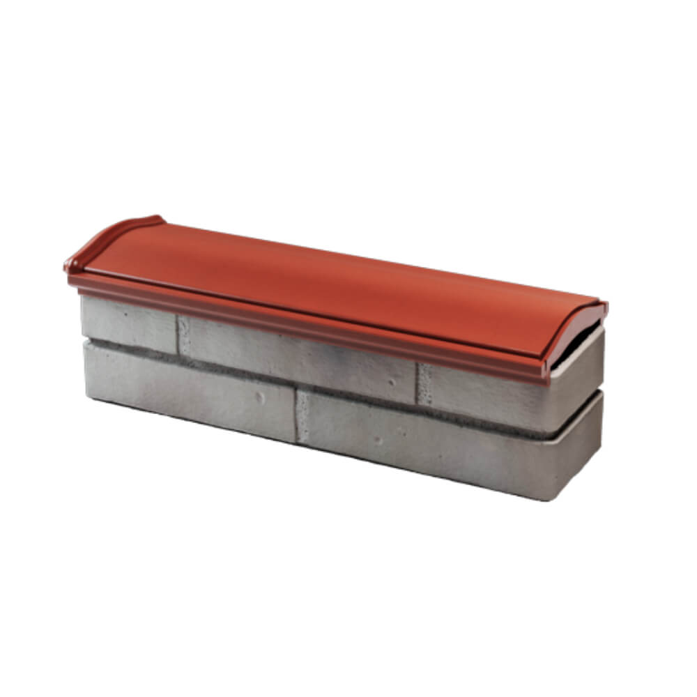 Парапет Zking Монблан Красный посадка на 0.5 кирпича (130мм) в Москве фото