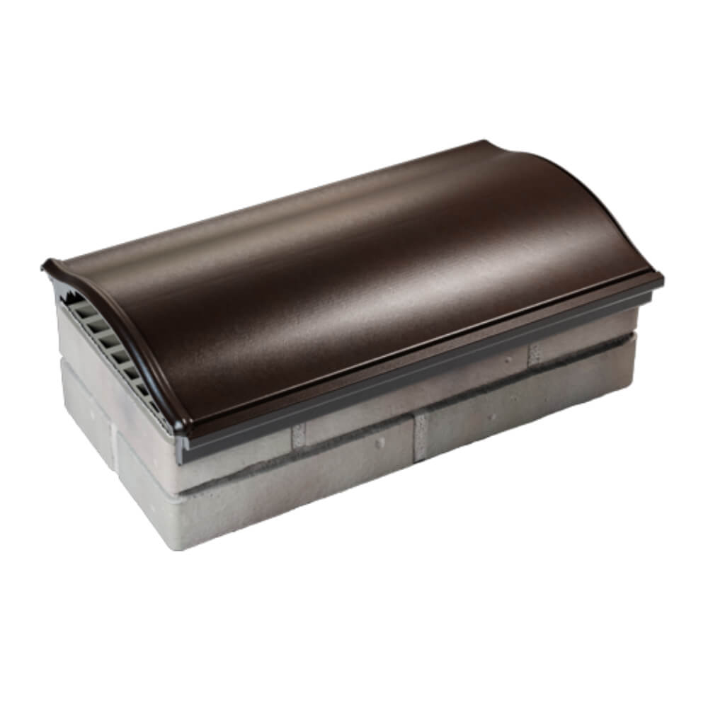 Парапет Zking Монблан Коричневый посадка на 1 кирпич (200/225/255мм) в Москве фото