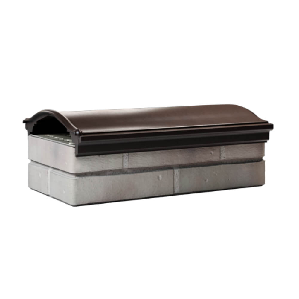 Парапет Zking Монблан Коричневый посадка на 1 кирпич (200/225/255мм) Москва фото