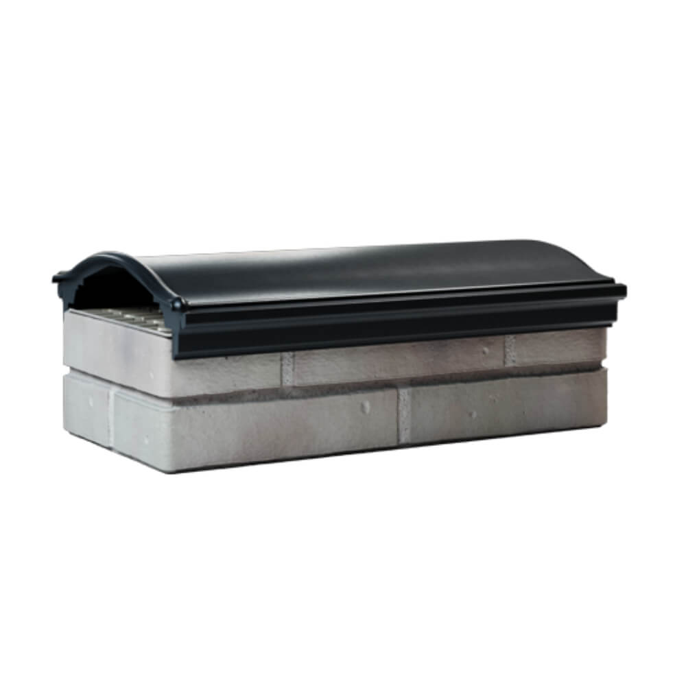 Парапет Zking Монблан Черный посадка на 1 кирпич (200/225/255мм) Москва фото