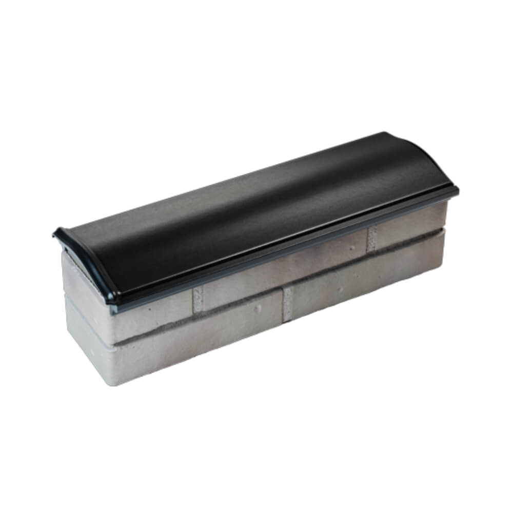 Парапет Zking Монблан Черный посадка на 0.5 кирпича (130мм) в Москве фото