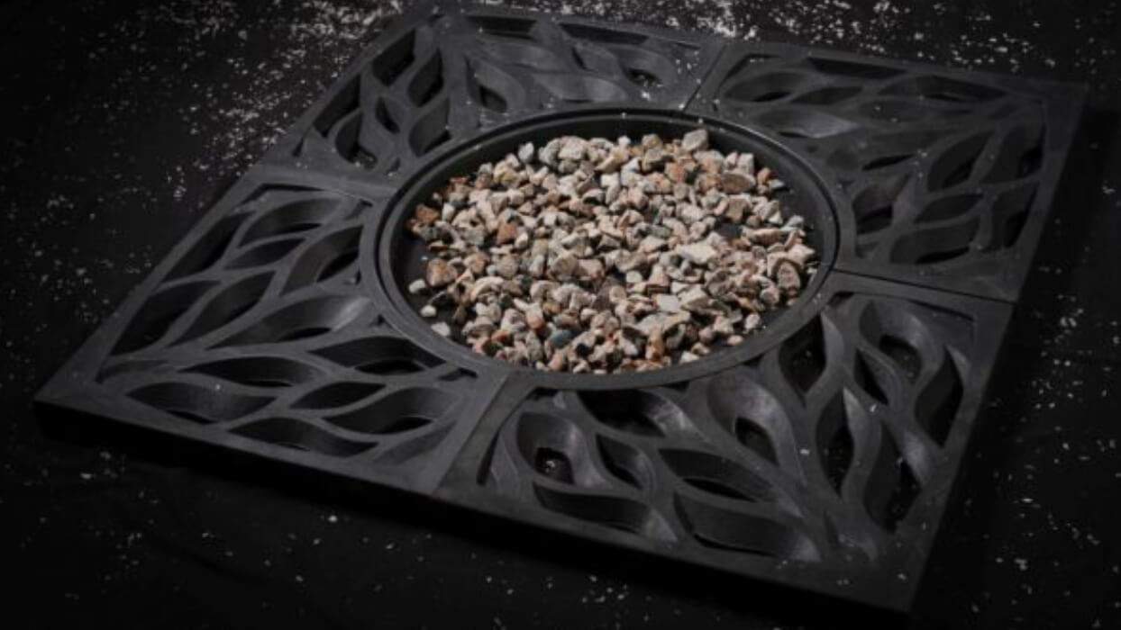 Приствольная решетка для дерева ZKING CRUST 1.2х1.2м Черная в Москве фото