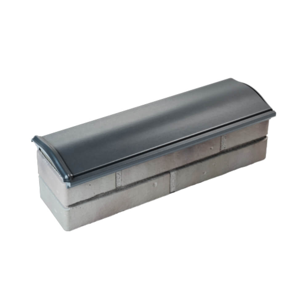 Парапет Zking Монблан Серый посадка на 0.5 кирпича (130мм) в Москве фото