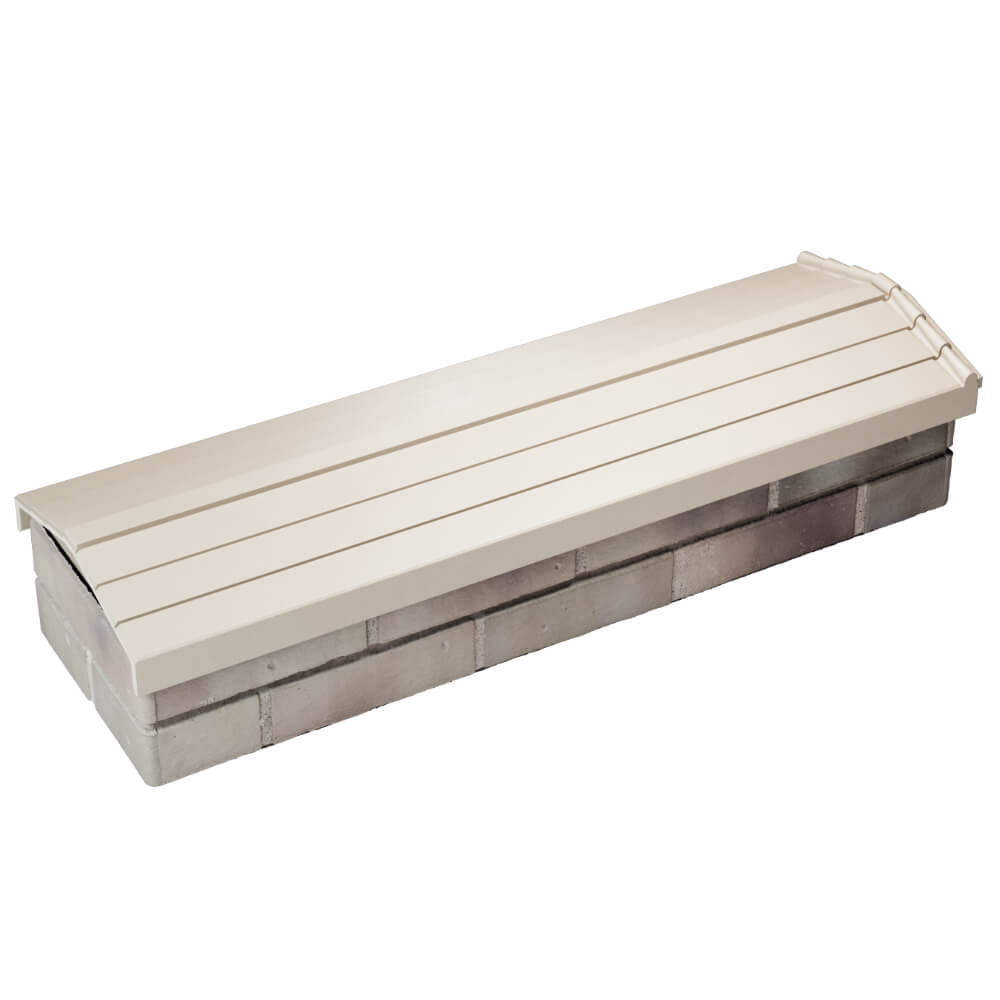 Парапет Zking Бона ХайТек Бежевый посадка на 0.5 кирпича (130мм) в Москве фото