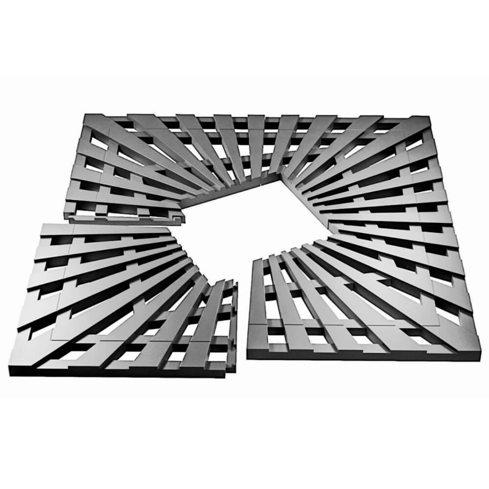 Приствольная решетка для дерева ZKING ATMOSPHERE 1.2х1.2м Серая в Москве фото