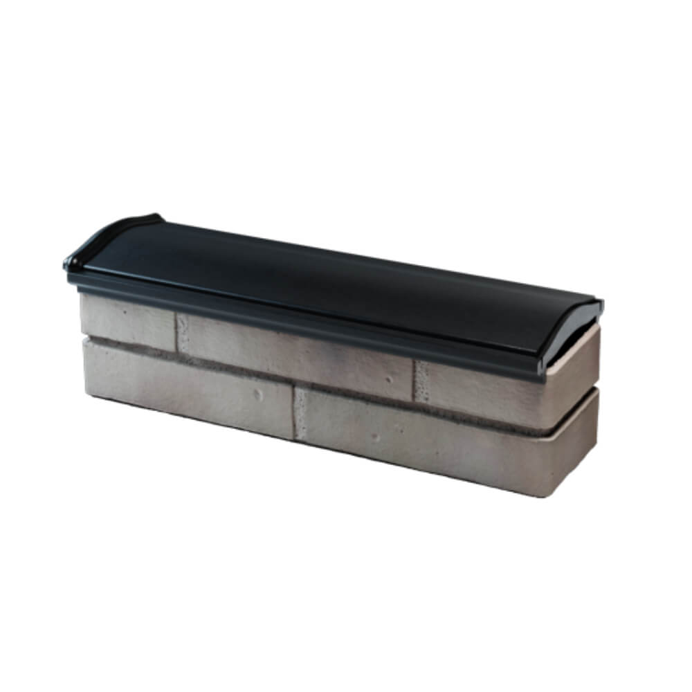 Парапет Zking Монблан Черный посадка на 0.5 кирпича (130мм) в Москве фото