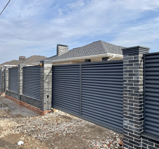 Колпак Zking Бона ХайТек Серый на столб 1.5х1.5 кирпича (385х385мм) в Москве фото