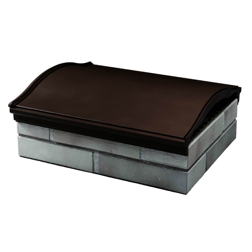 Парапет Zking Монблан Коричневый посадка на 1.5 кирпича (355/385мм) в Москве фото