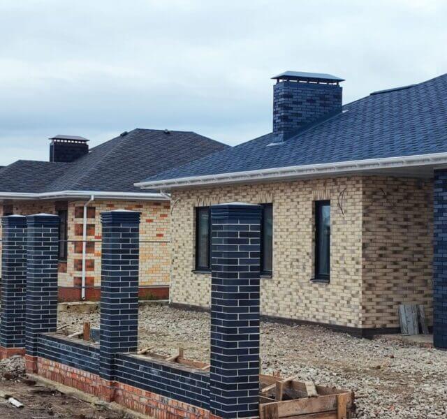 Колпак Zking Бона ХайТек Серый на столб 1.5х1.5 кирпича (385х385мм) в Москве фото