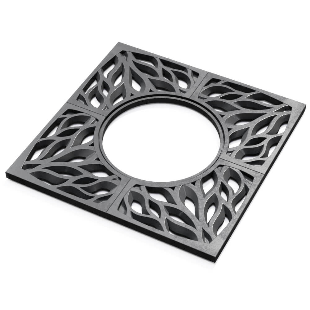 Приствольная решетка для дерева ZKING CRUST 1.2х1.2м Серая в Москве фото