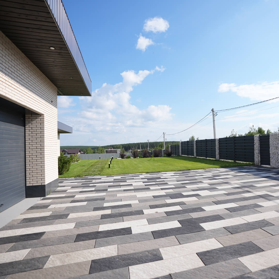 Шаговая плита STONE Графитовый Серый 990х330х55мм в Москве фото